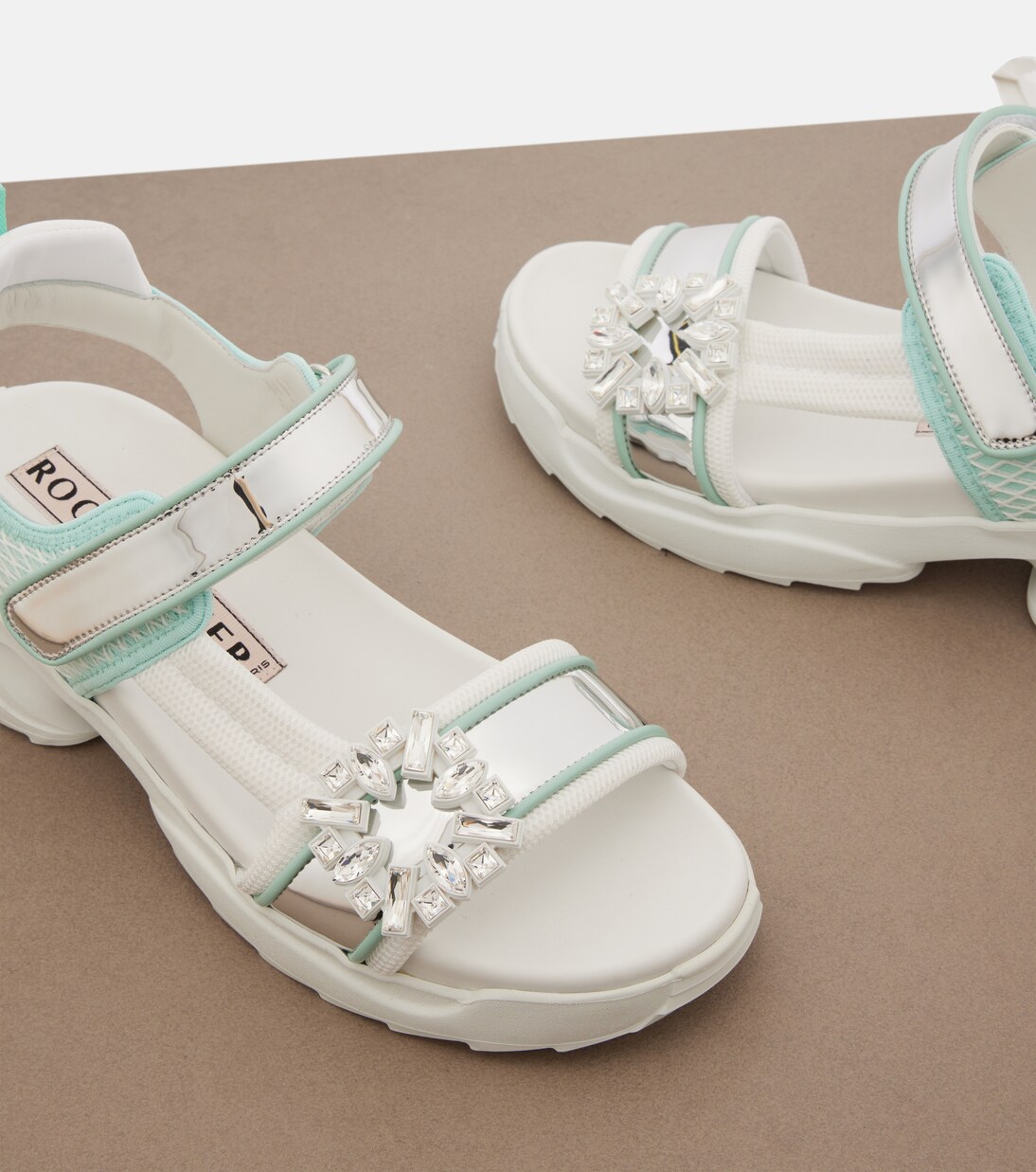 Viv' Run embellished sandals | Roger Vivier