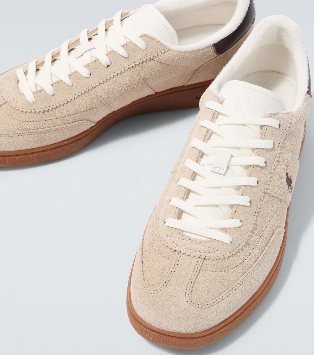 Suede low-top sneakers | Polo Ralph Lauren