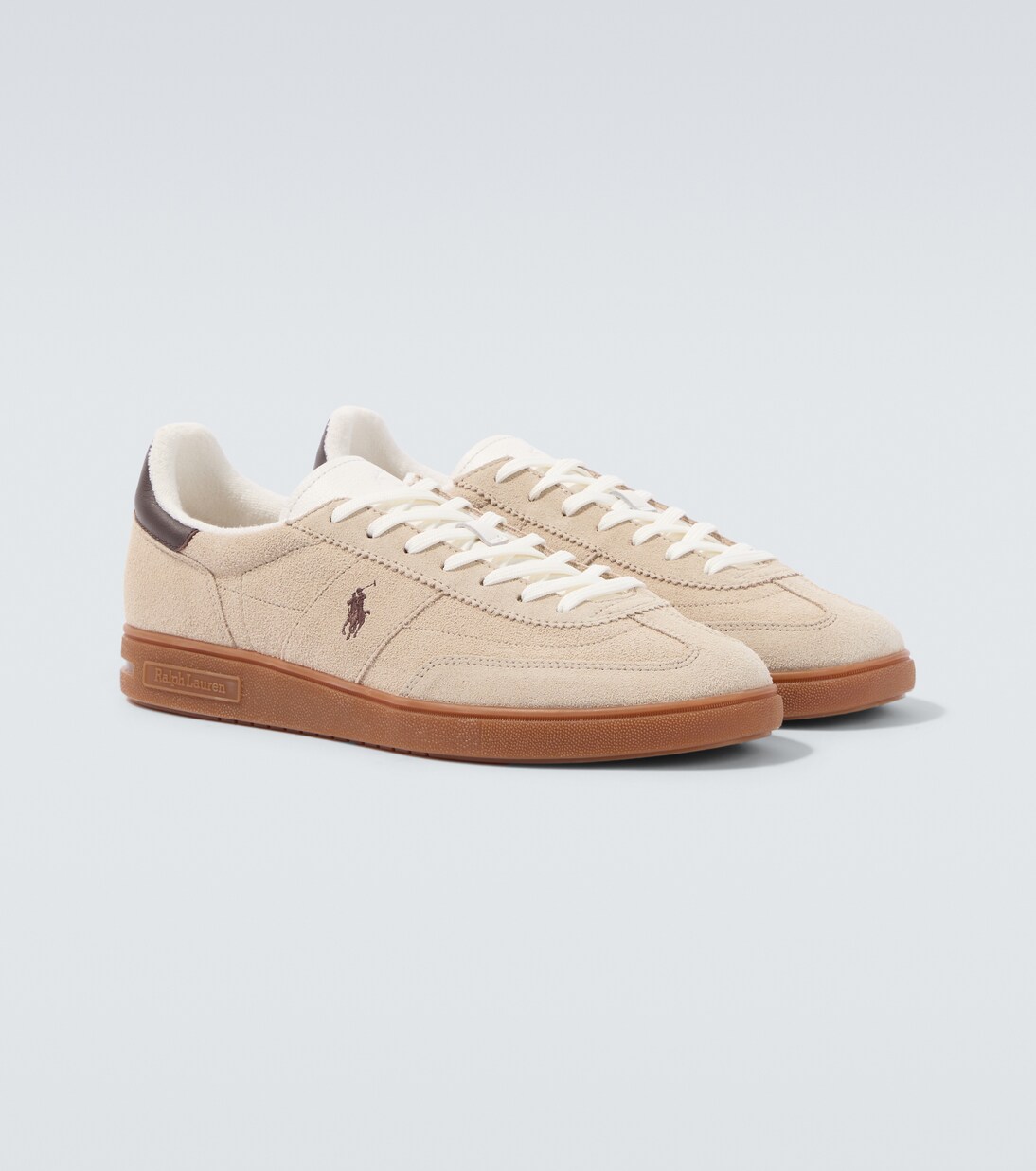 Suede low-top sneakers | Polo Ralph Lauren