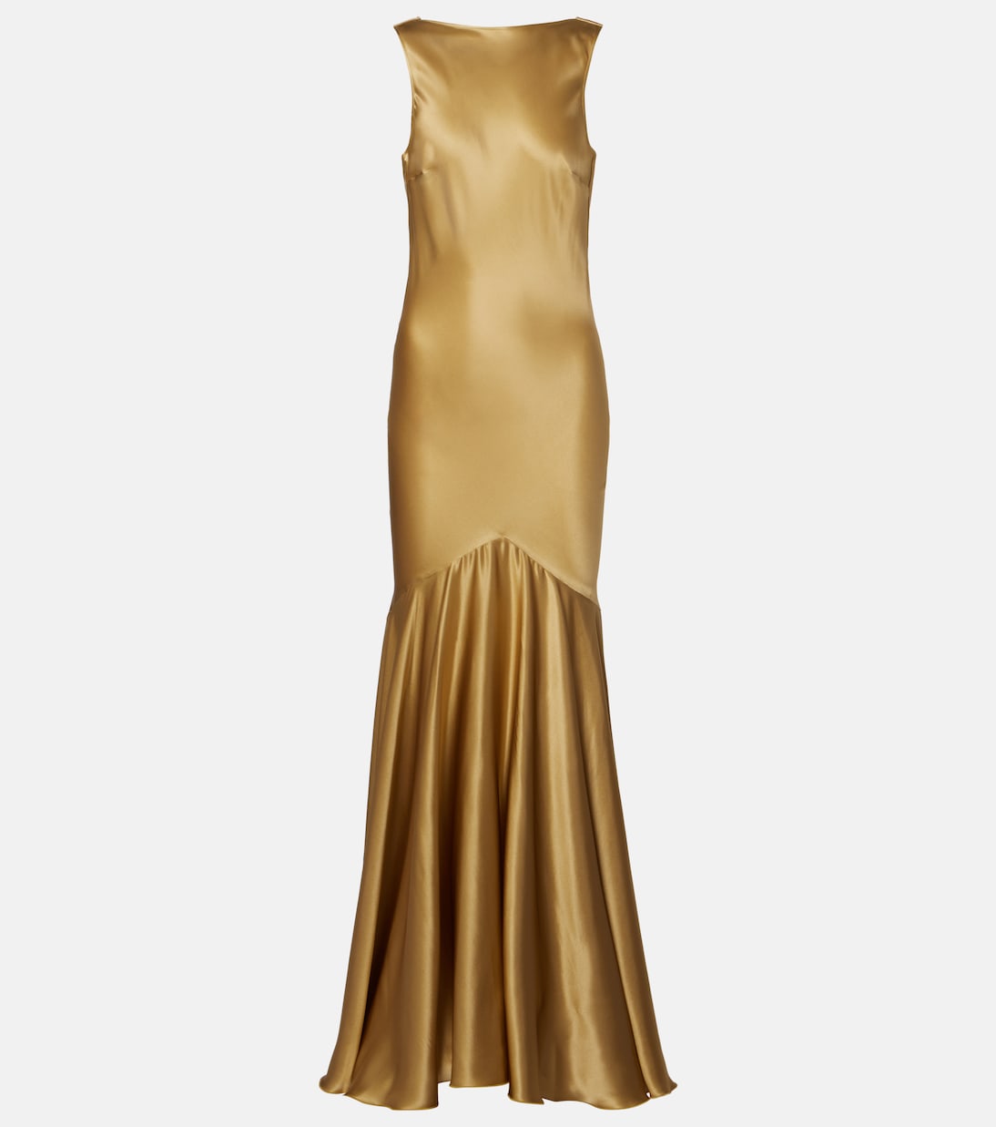 Open-back satin gown | Nina Ricci