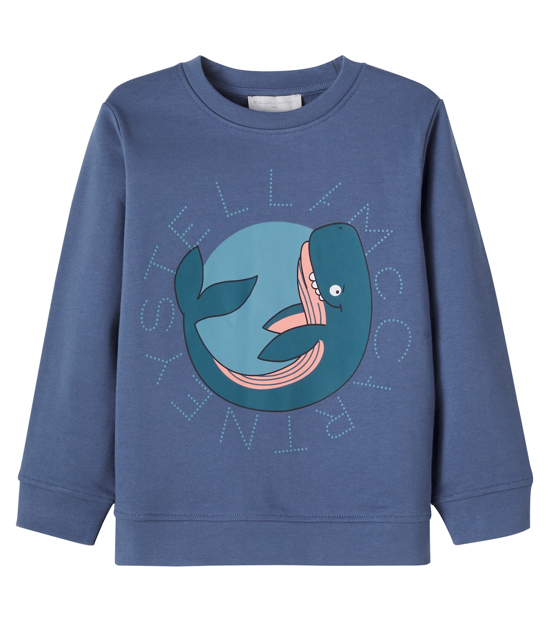Printed cotton fleece sweatshirt | Stella McCartney Kids