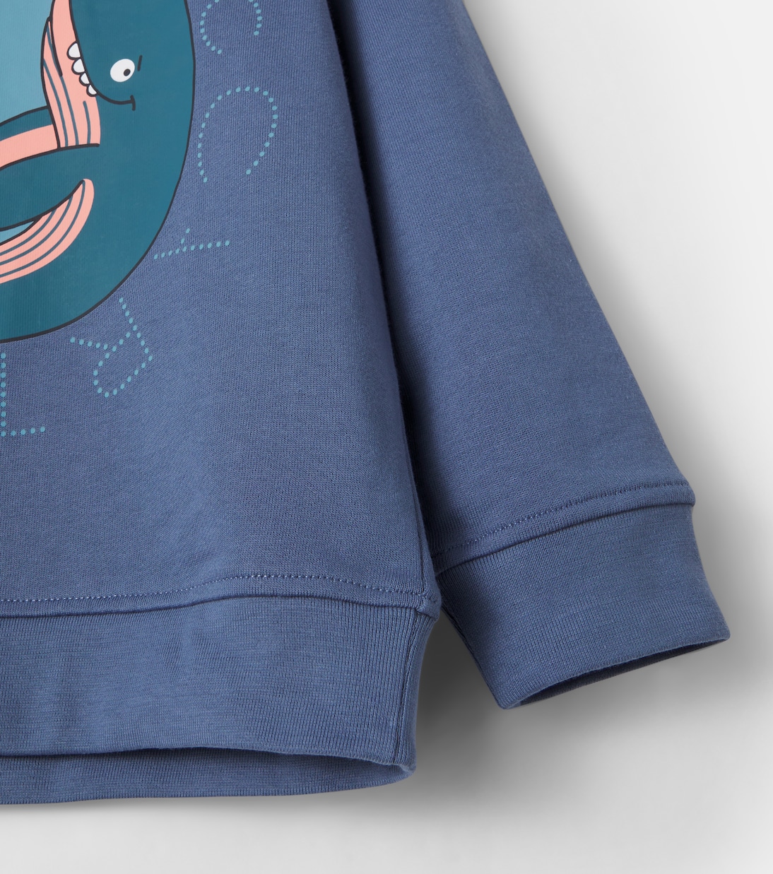 Printed cotton fleece sweatshirt | Stella McCartney Kids