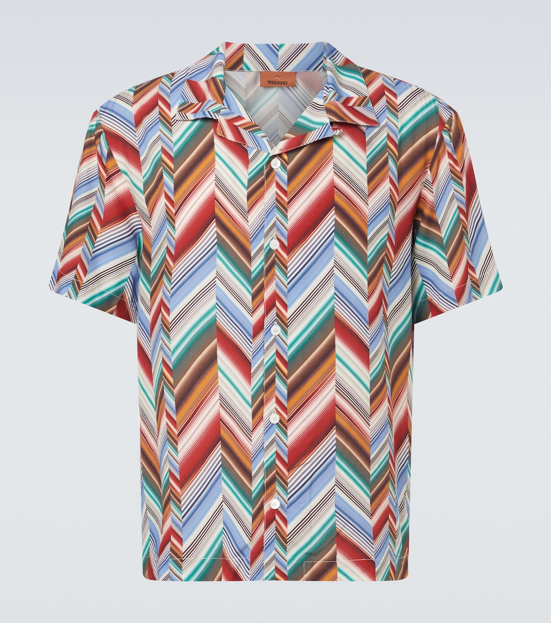 Zigzag bowling shirt | Missoni