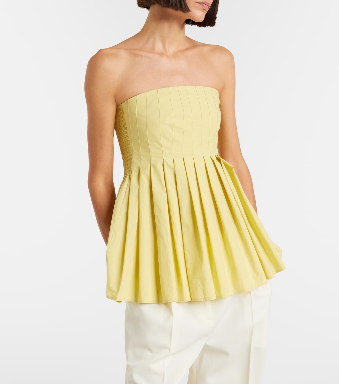 White Label Top Avine aus Baumwolle | Proenza Schouler