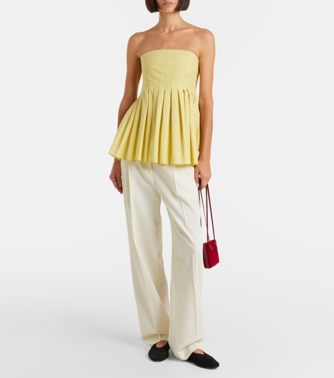 White Label Top Avine aus Baumwolle | Proenza Schouler