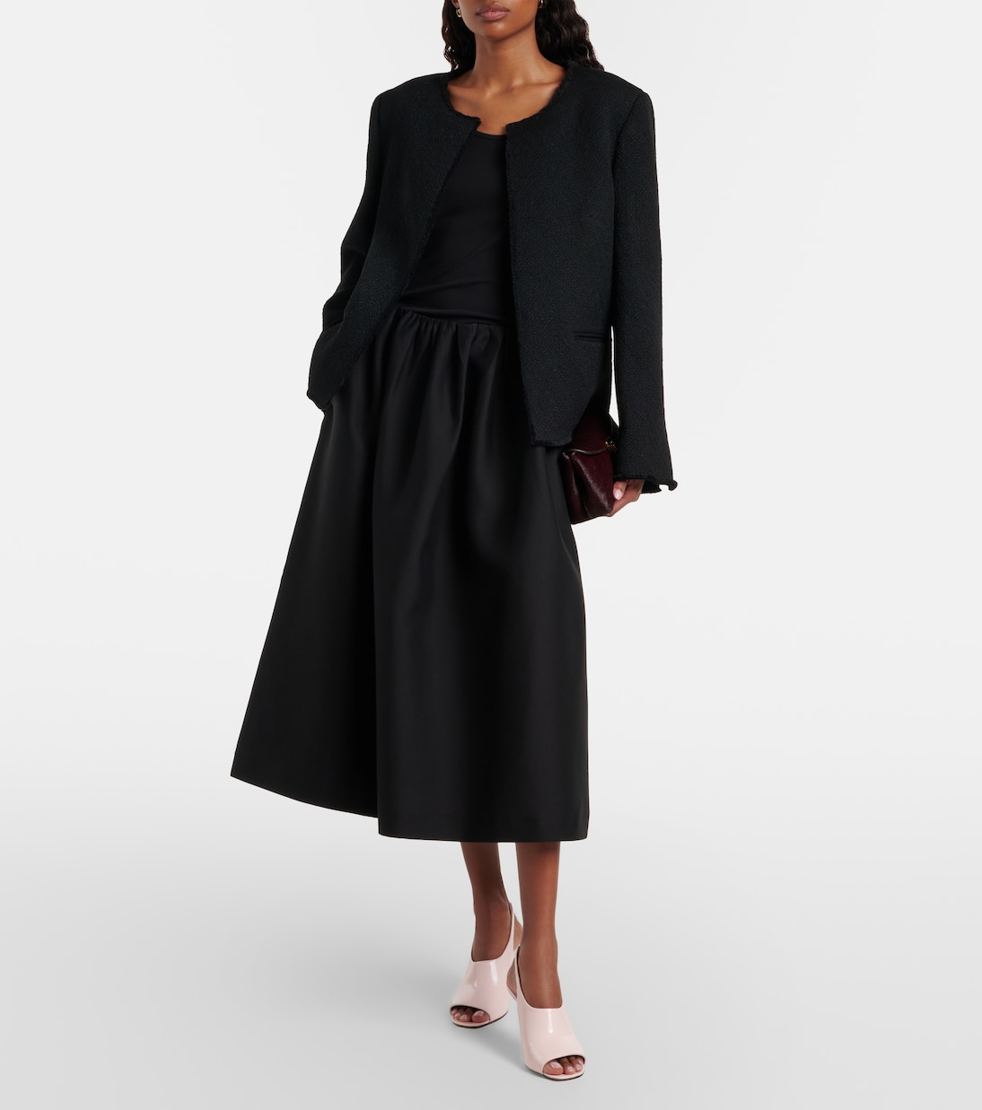 Fluid wool-blend jacket | Toteme