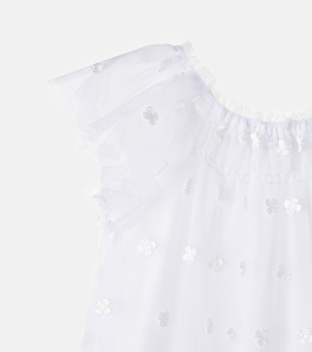 Robe Lisabeth brodée en tulle | Bonpoint