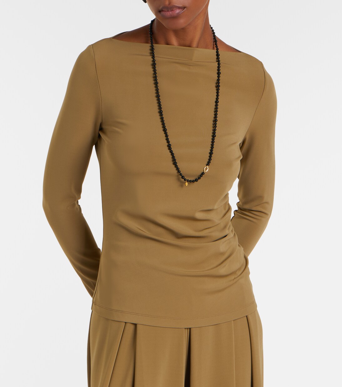 تي شيرت من الجيرسيه بزمزمة Gomma | Max Mara