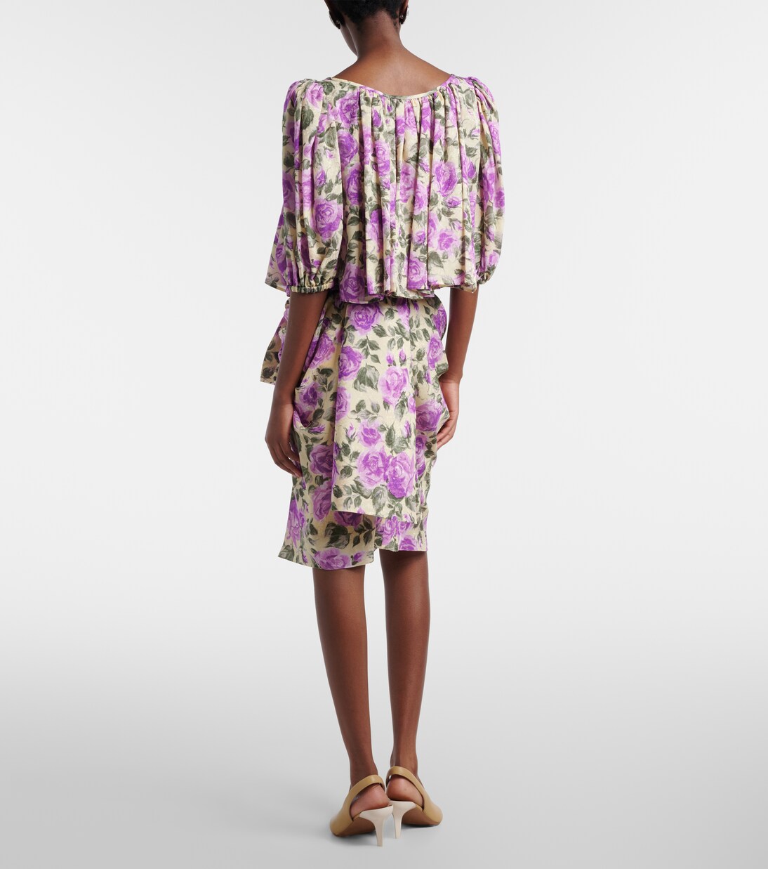 Midirock aus Seide | Chloé