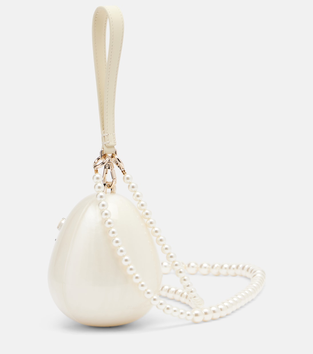 Hare Pearl Egg embellished clutch | Simone Rocha