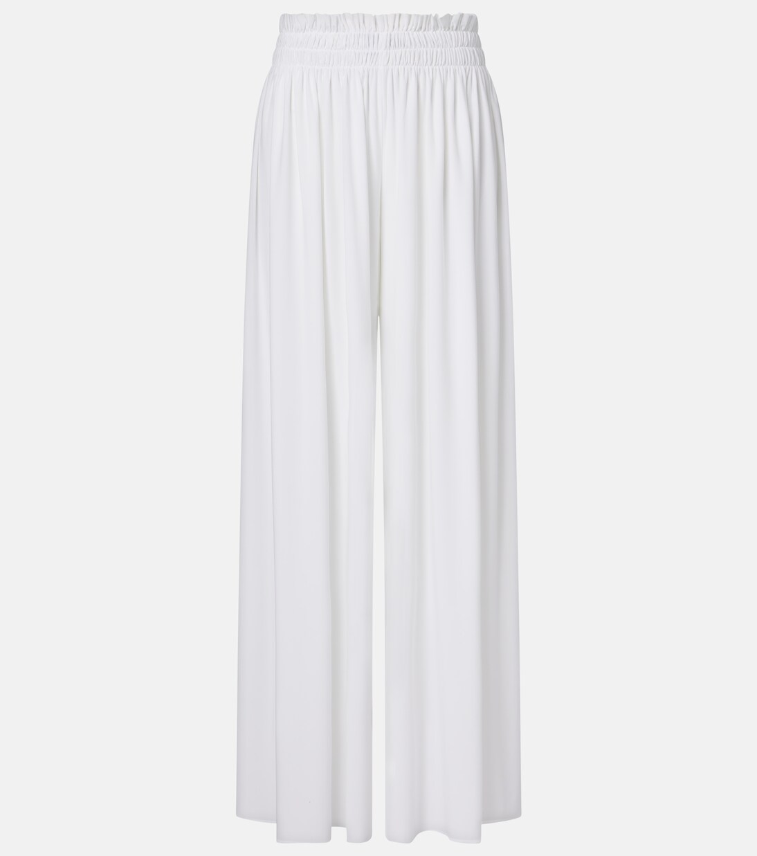 Gathered wide-leg pants | Norma Kamali