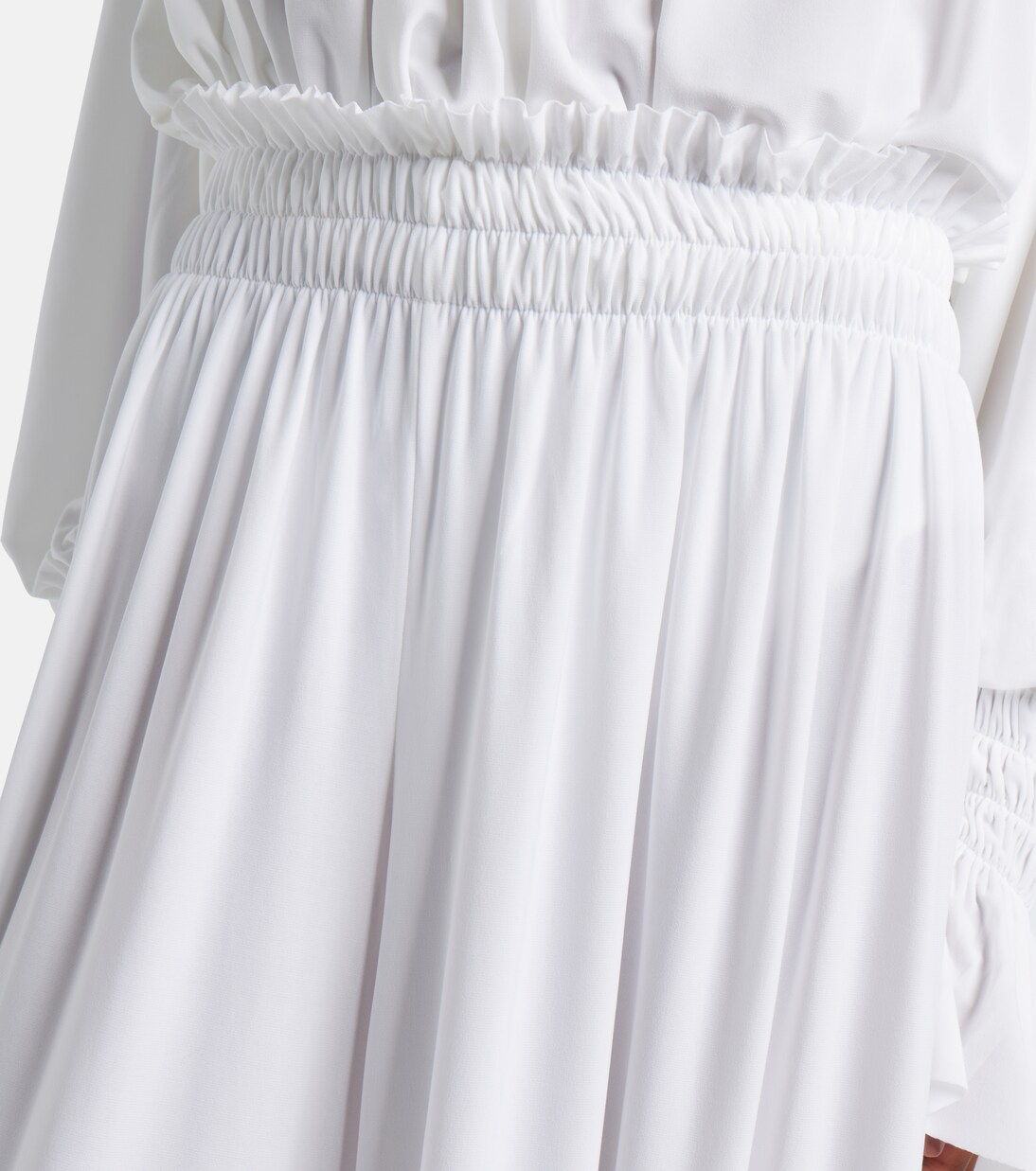 Gathered wide-leg pants | Norma Kamali