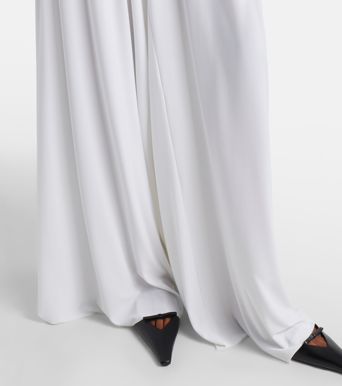 Gathered wide-leg pants | Norma Kamali