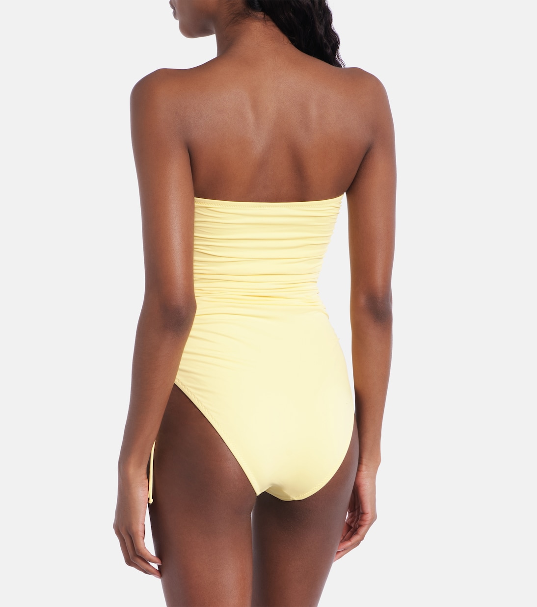 Sydney ruched bandeau swimsuit | Melissa Odabash