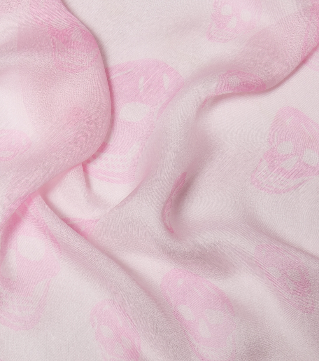 Printed silk scarf | McQueen