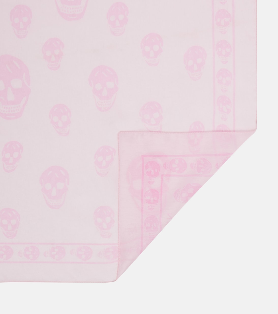 Printed silk scarf | McQueen