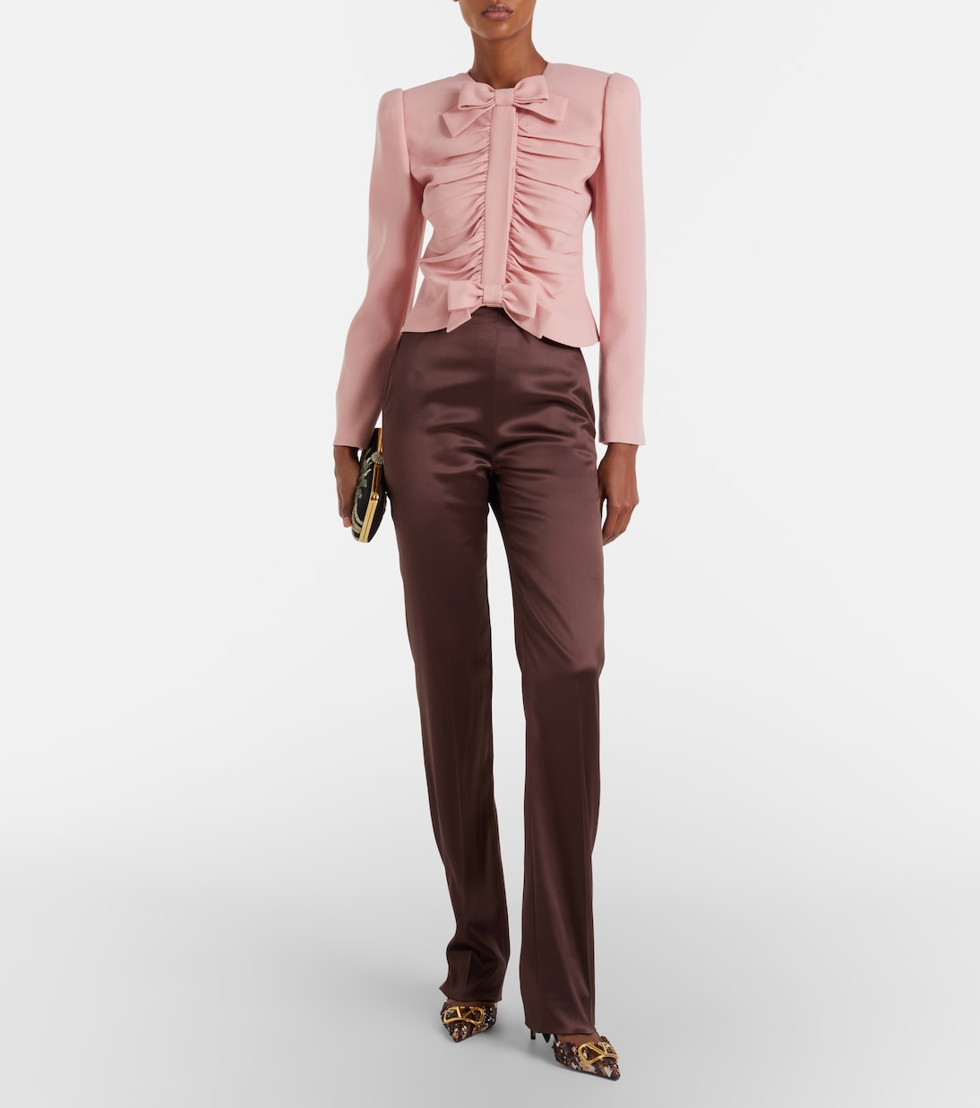 Slingback-Pumps VLogo Siganture mit Pailletten | Valentino Garavani