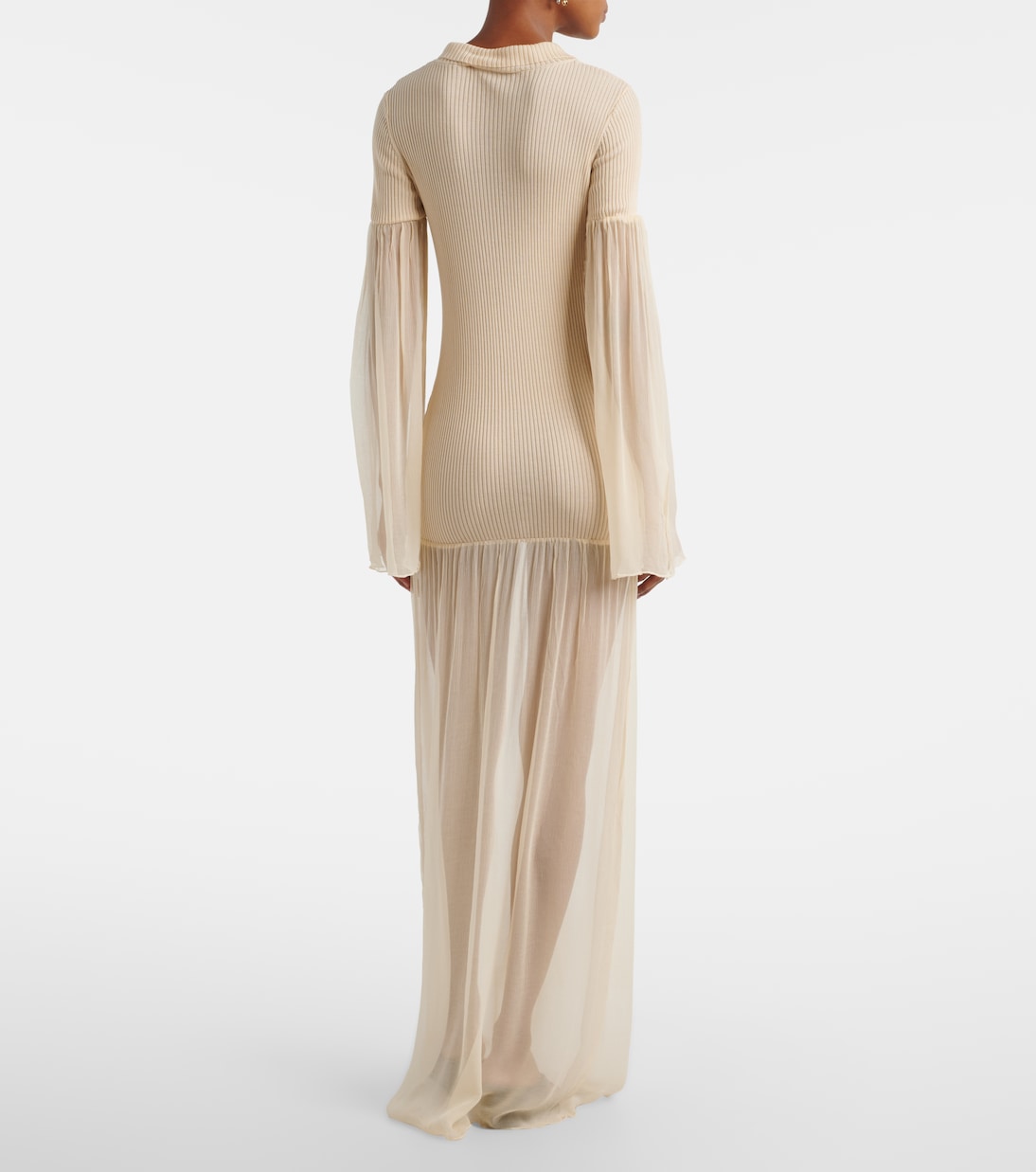 Maxikleid Calla aus Rippstrick | Aya Muse