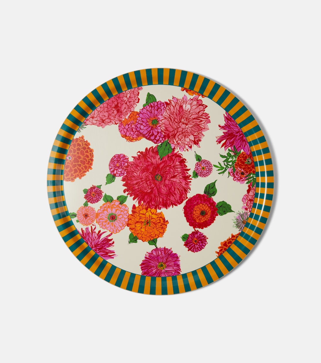 Plateau Bright Blooms imprimé en bouleau | La DoubleJ