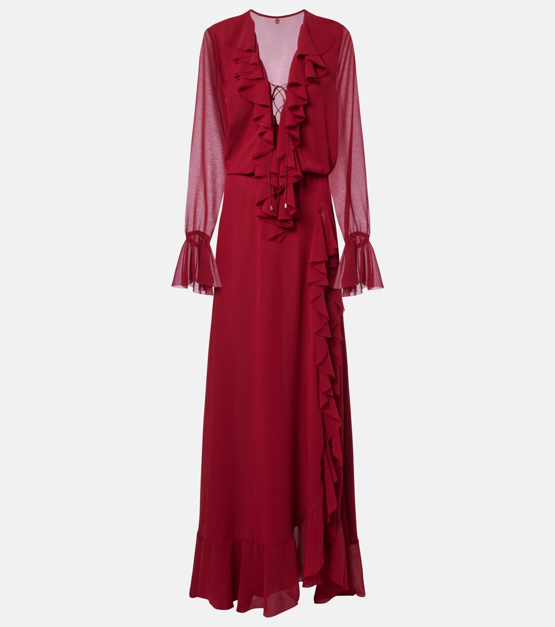 Bellen ruffled maxi dress | Bananhot