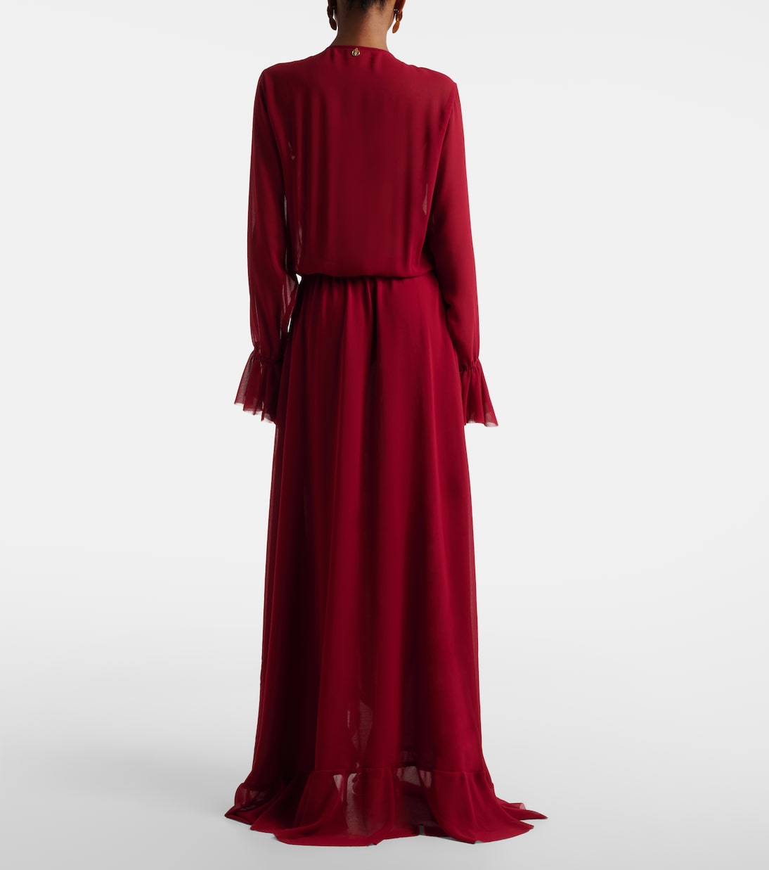 Bellen ruffled maxi dress | Bananhot