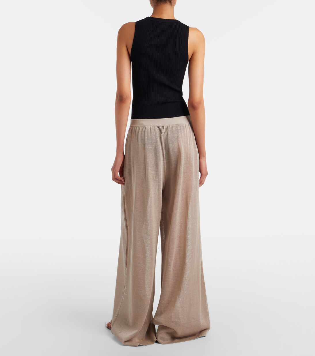 Hose aus Leinen und Seide | Alaïa