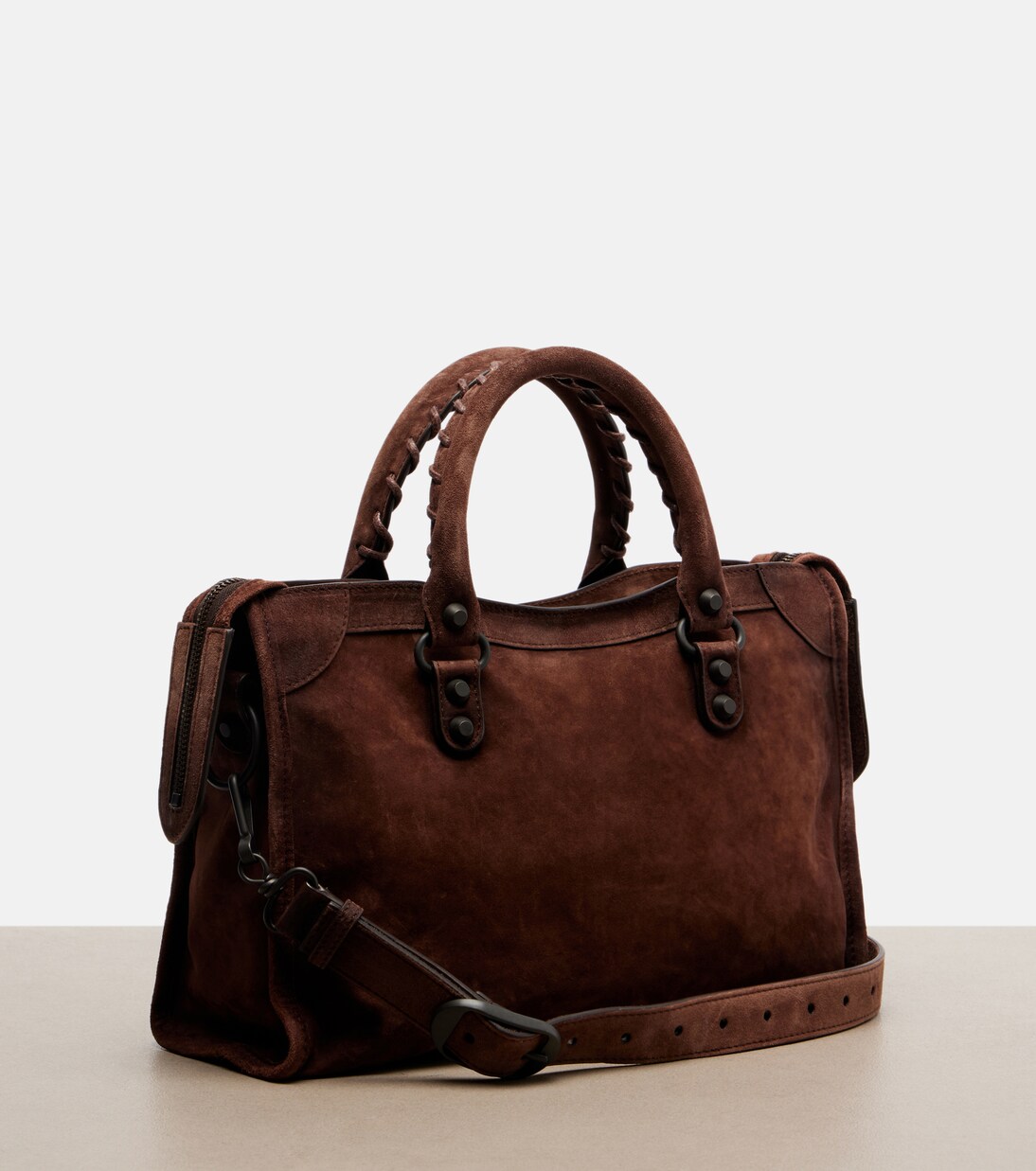 Shopper Le City Small in suede | Balenciaga