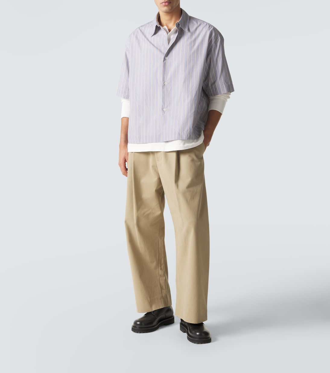 Sanko striped cotton shirt | Studio Nicholson
