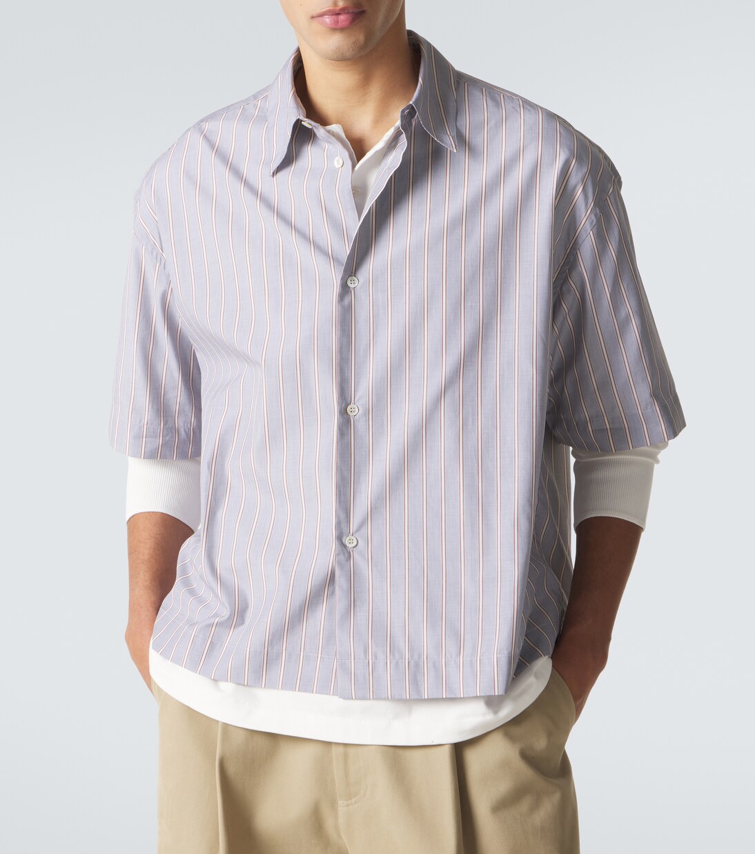 Sanko striped cotton shirt | Studio Nicholson
