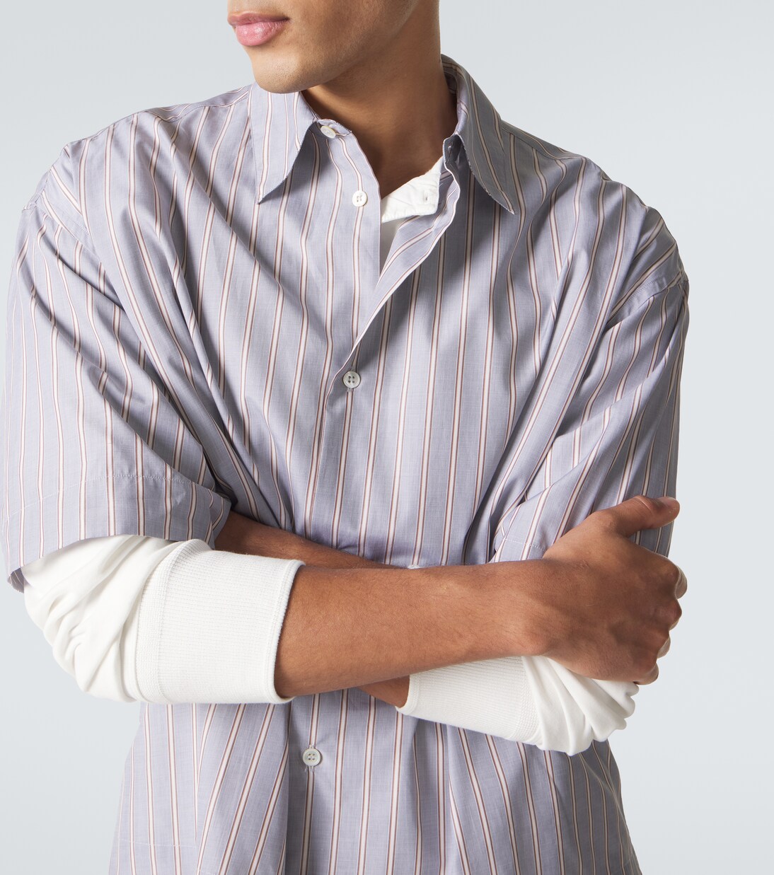 Sanko striped cotton shirt | Studio Nicholson