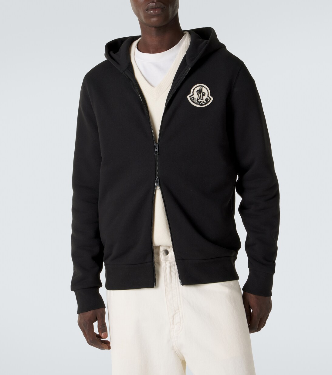 Kapuzenjacke aus Baumwolle | Moncler