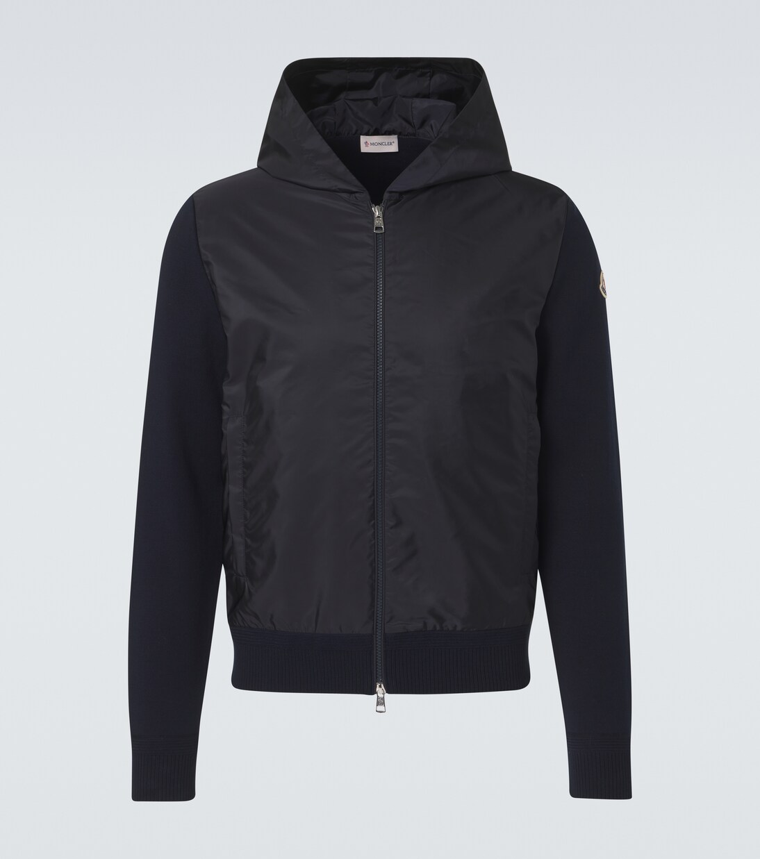 Kapuzenjacke Tricot aus einem Baumwollgemisch | Moncler