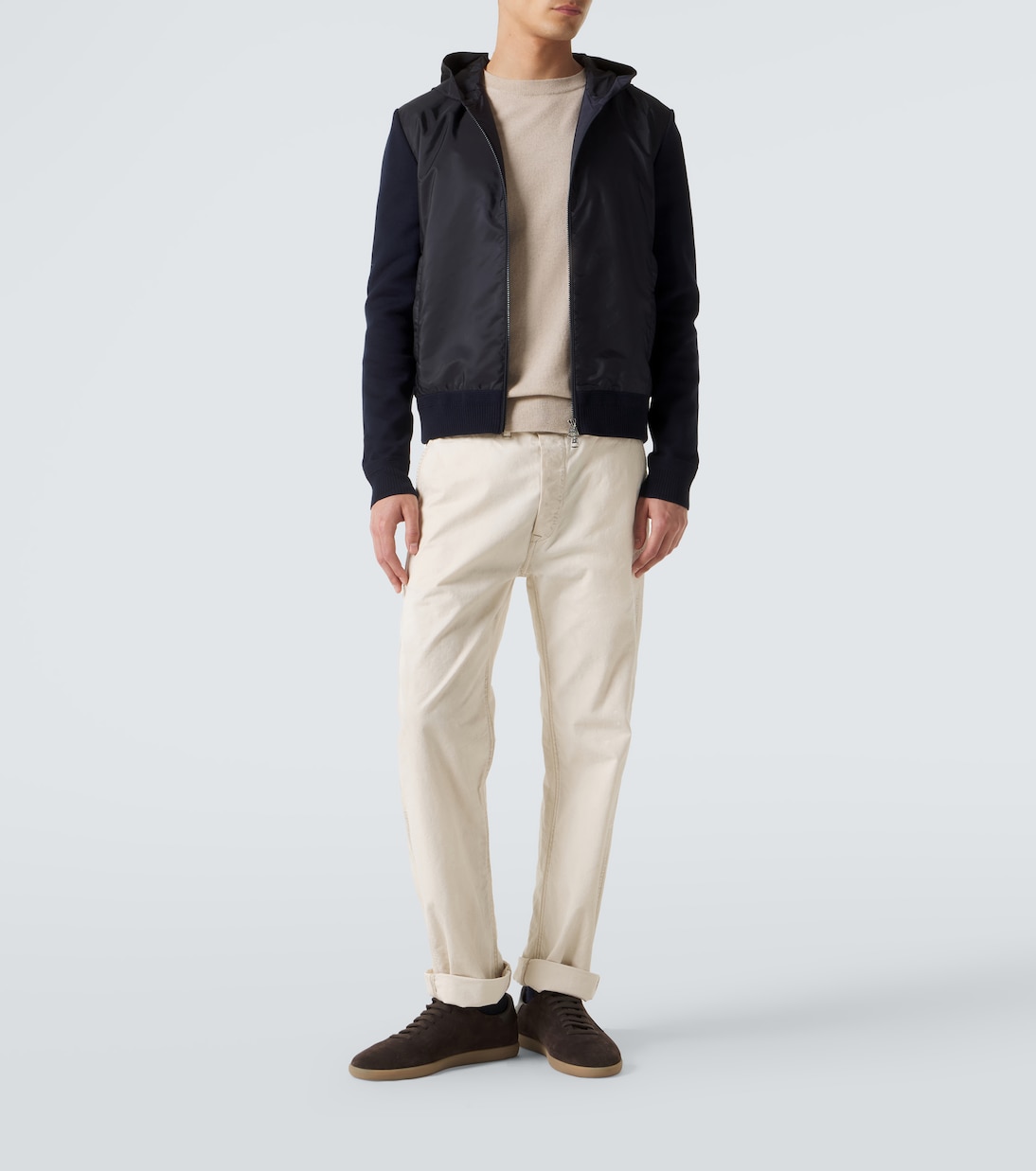 Kapuzenjacke Tricot aus einem Baumwollgemisch | Moncler