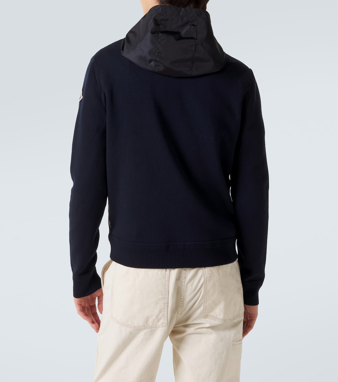 Kapuzenjacke Tricot aus einem Baumwollgemisch | Moncler