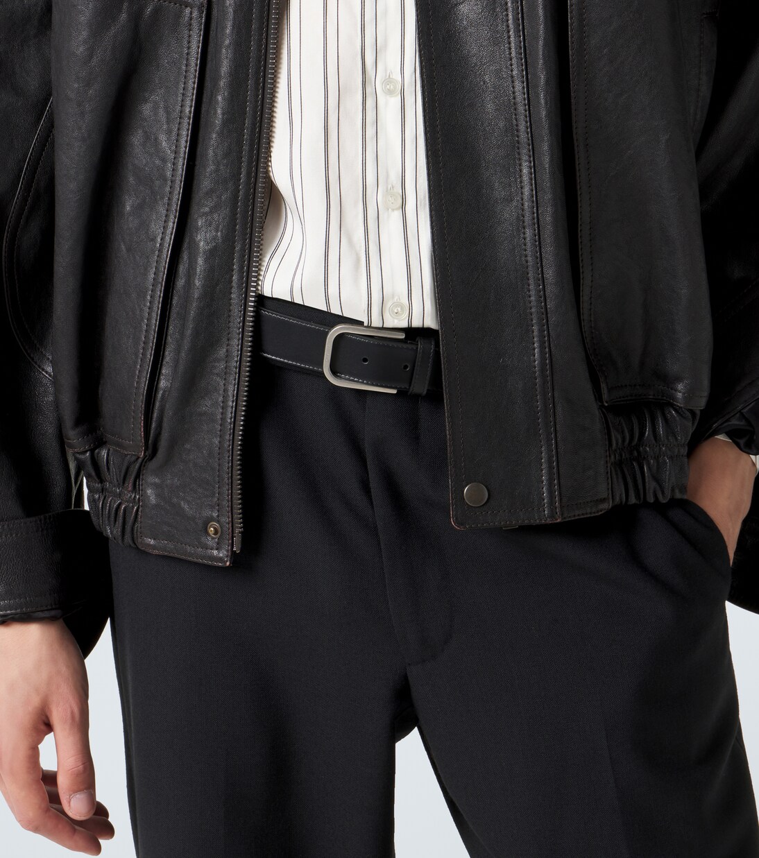 Leather belt  | Saint Laurent