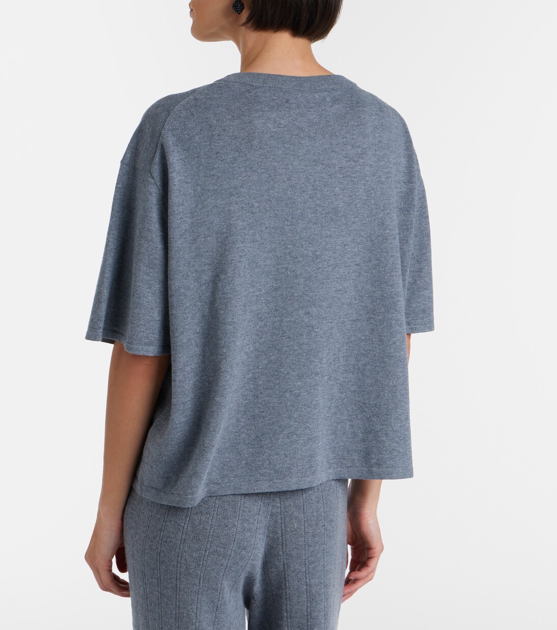 Rubie cotton and cashmere T-shirt | Lisa Yang