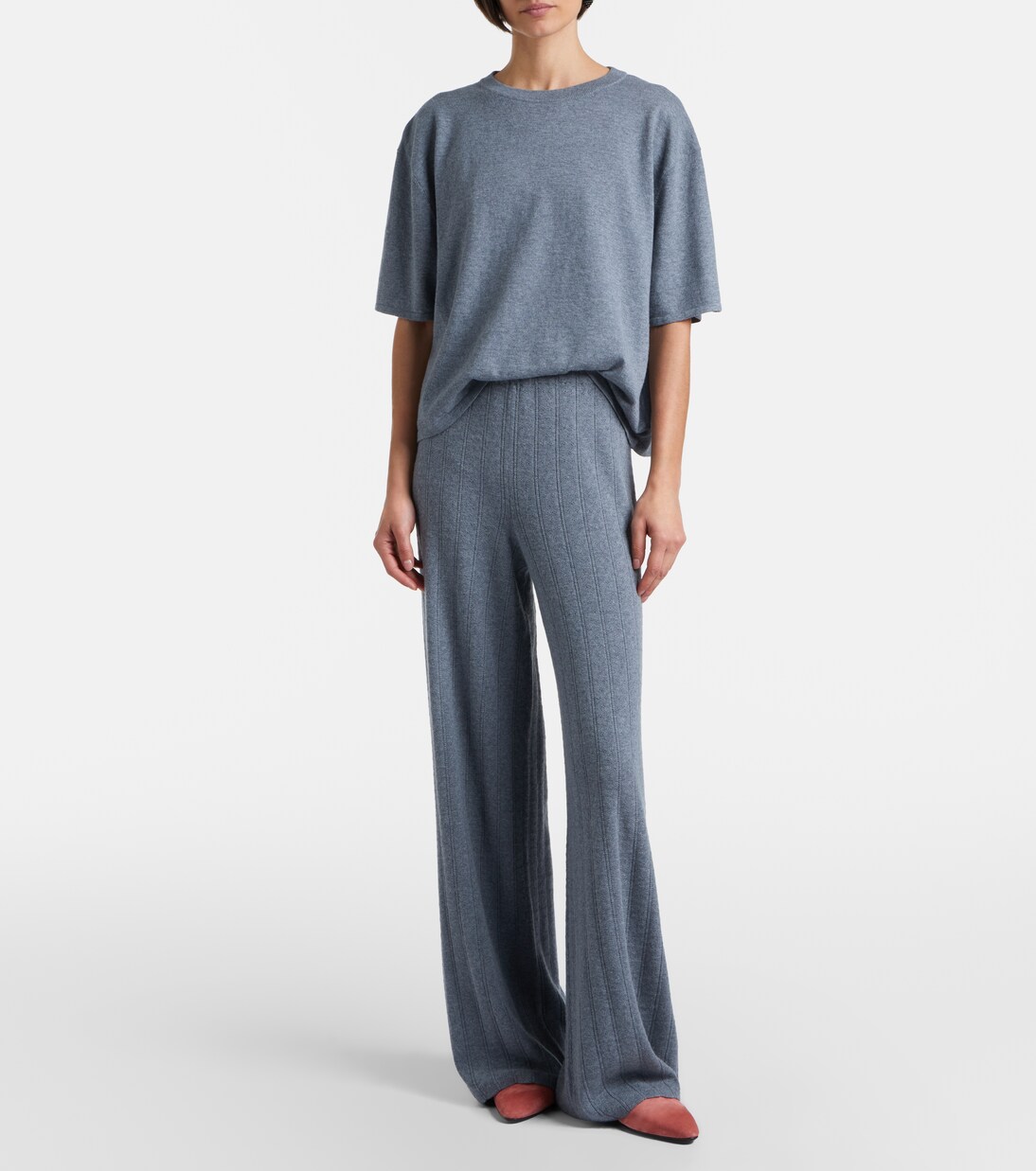 Rubie cotton and cashmere T-shirt | Lisa Yang