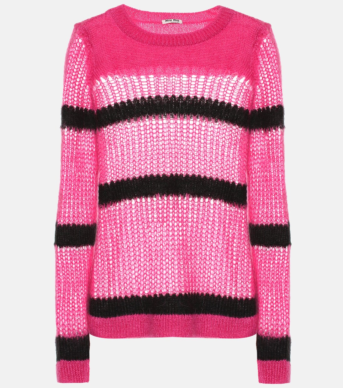 Pullover aus einem Mohairgemisch | Miu Miu