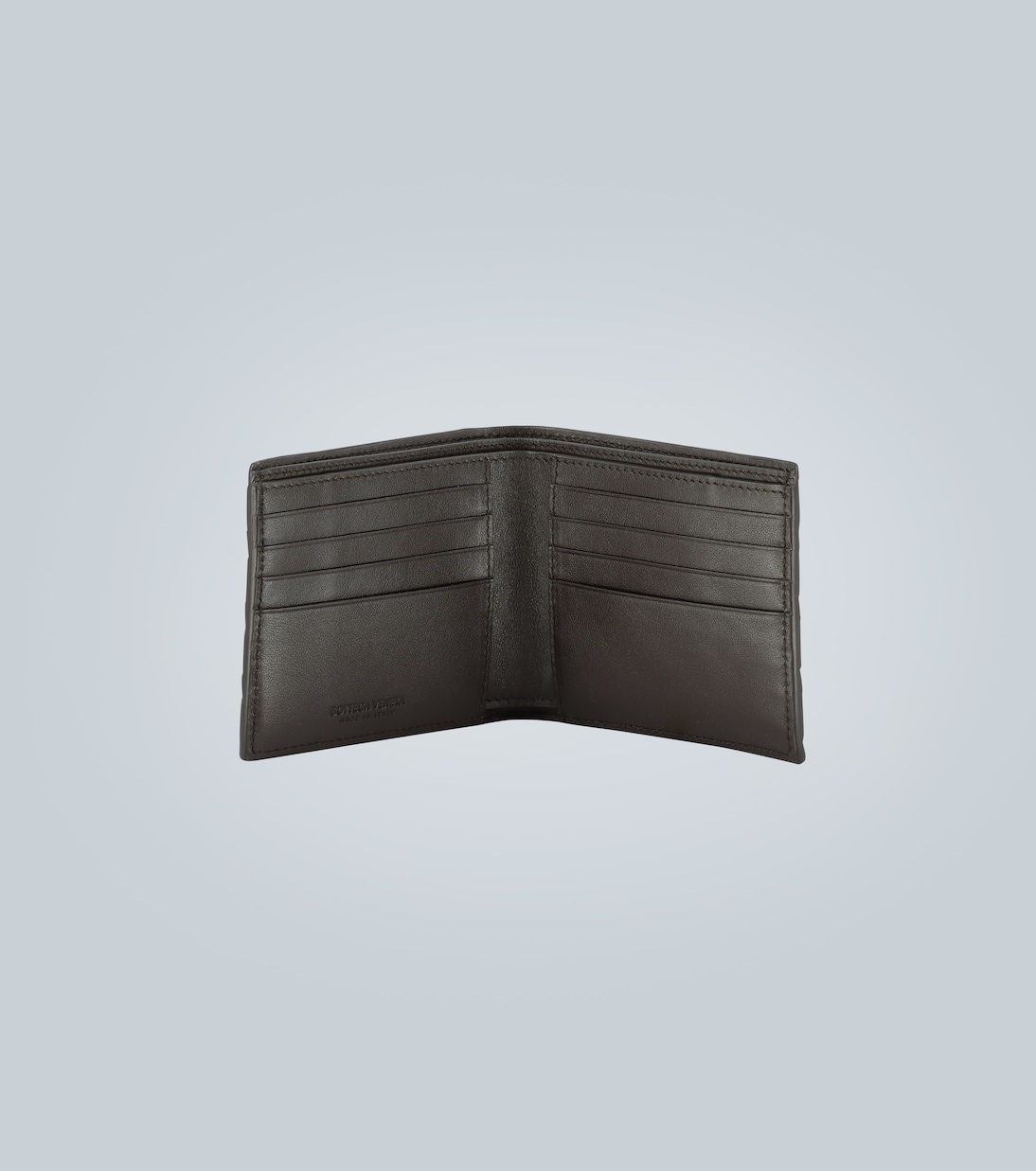 Folded leather wallet | Bottega Veneta