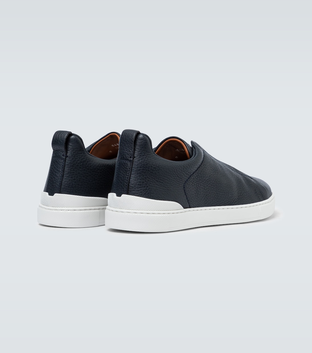 Triple Stitch leather sneakers | Zegna