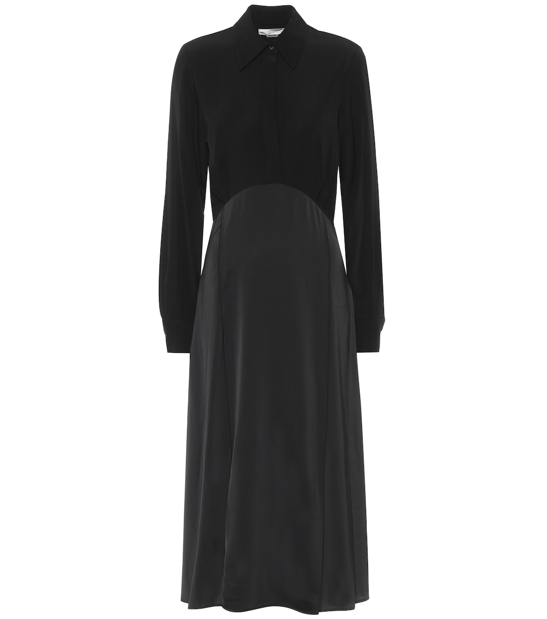 Robe midi en crêpe | Victoria Victoria Beckham