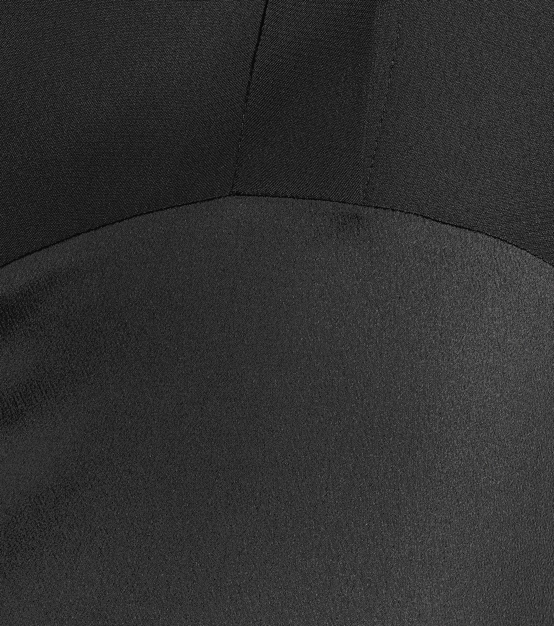 Robe midi en crêpe | Victoria Victoria Beckham