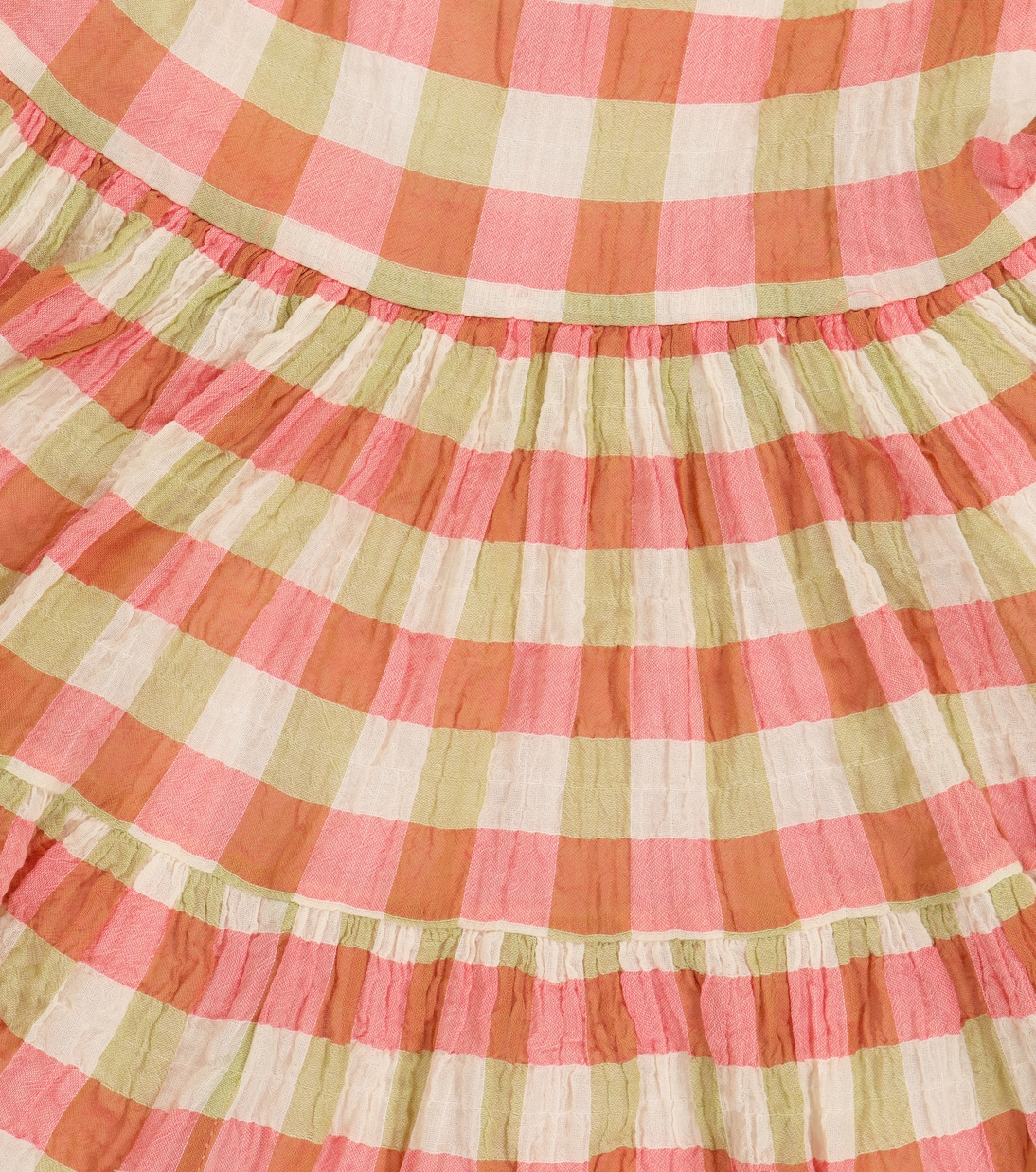 Nelly checked stretch-cotton dress | Morley