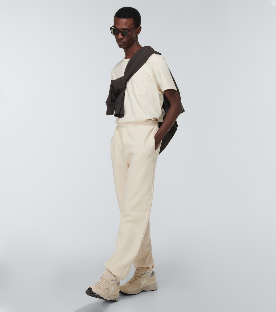 Classic cotton pocket T-shirt | Les Tien