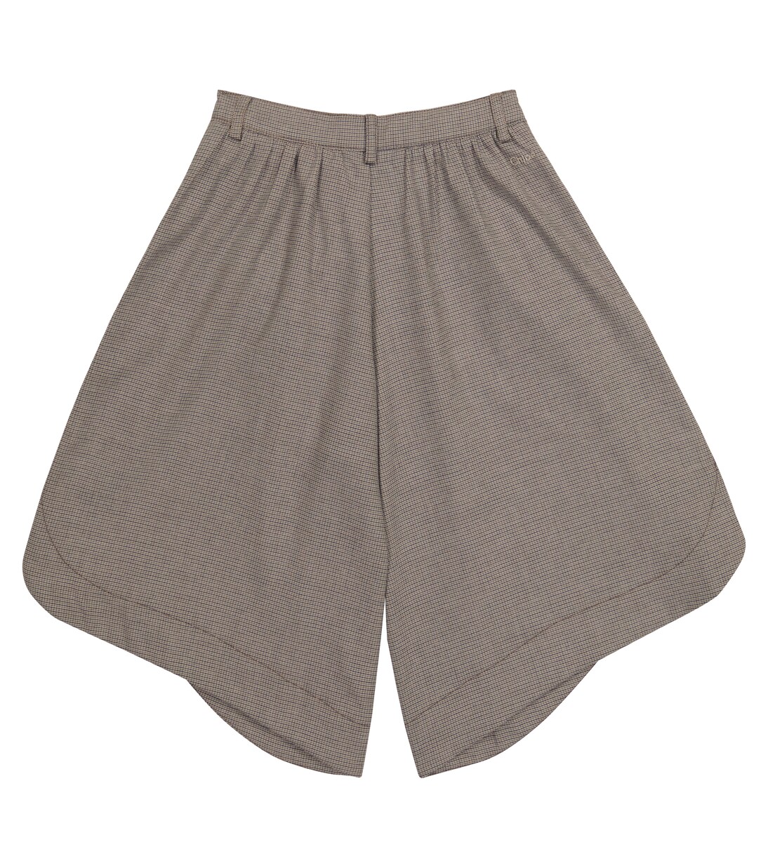 Jupe-culotte à carreaux | Chloé Kids