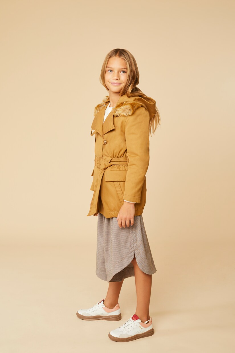 Jupe-culotte à carreaux | Chloé Kids