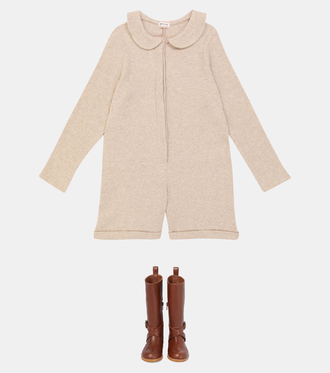 Combi-short Oisin en maille côtelée | Morley