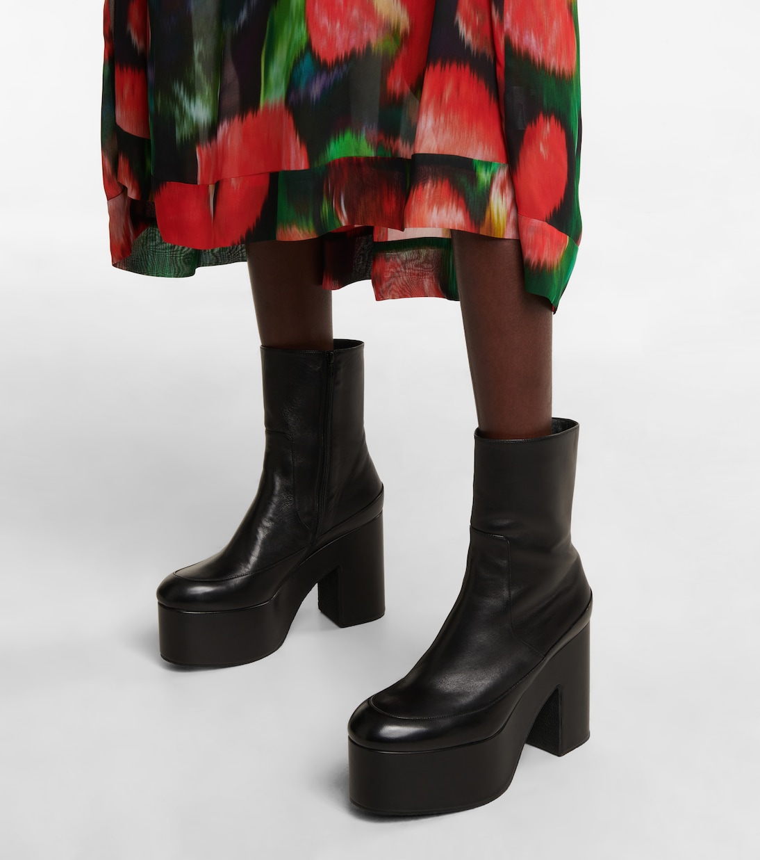 Ankle Boots aus Leder | Dries Van Noten