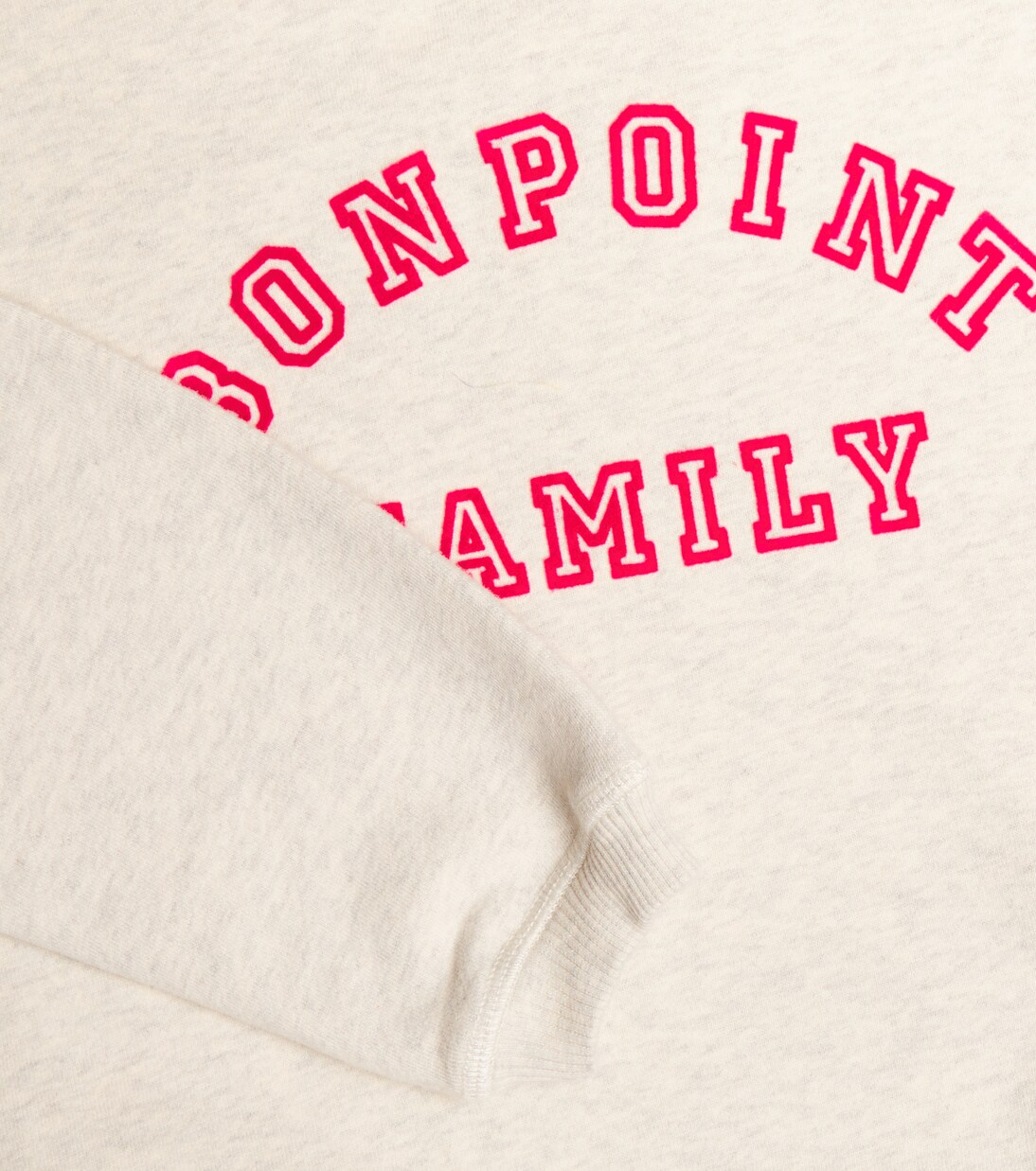 Sweat-shirt en coton à logo | Bonpoint