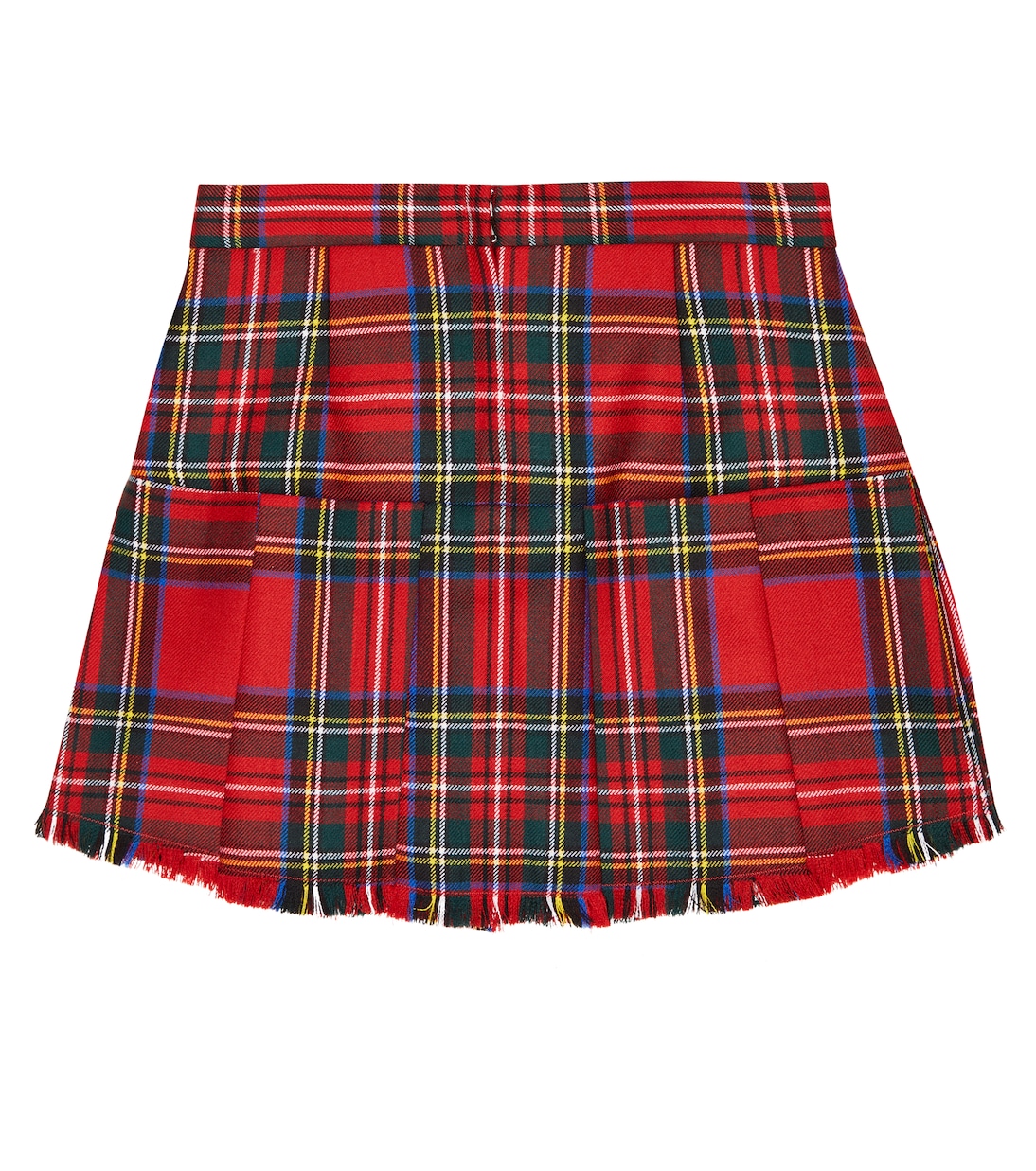 Jupe en laine à carreaux | Dolce&Gabbana Kids
